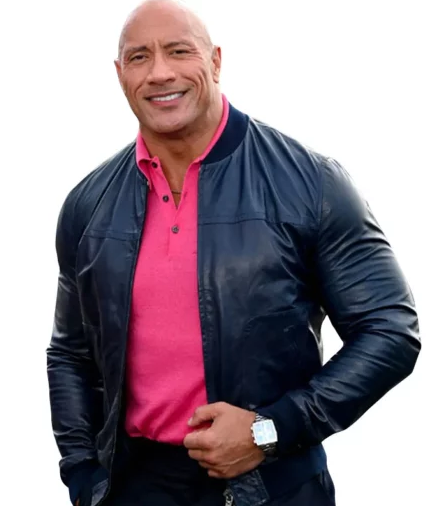 Black Adam Dwayne Johnson Leather Jacket