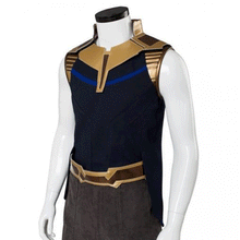 Avengers Infinity War Thanos Blue Vest
