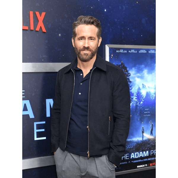 The Adam Project Ryan Reynolds Black Jacket