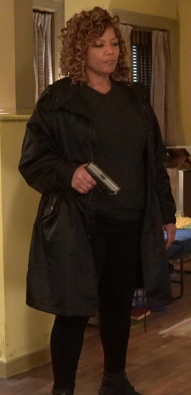 The Equalizer Queen Latifah Long Coat