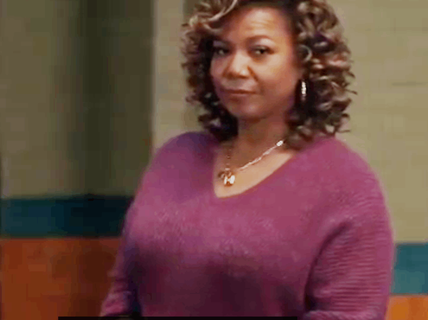 The Equalizer Queen Latifah Purple Sweater