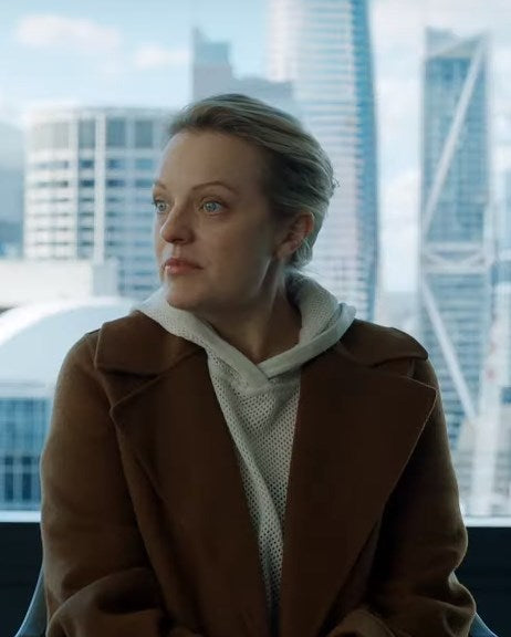 The Invisible Man Elisabeth Moss Wool Coat