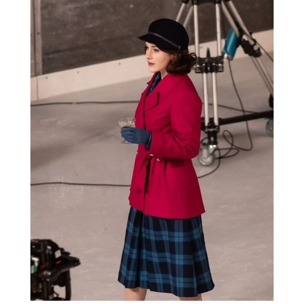 The Marvelous Season 5 Rachel Brosnahan Red Blazer