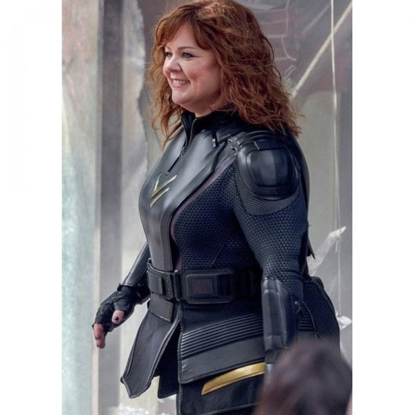 Thunder Force Melissa Mccarthy Black Jacket