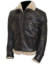 Vin Diesel Movie XXX 2002 Fur Black Leather Jacket