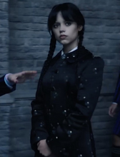 Wednesday 2022 Wednesday Adams Black Coat