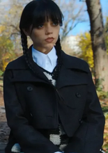 Wednesday 2022 Wednesday Addams Crop Jacket